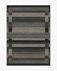 Paris Tonal Grey Flatwoven Rug by Michael Michalsky
