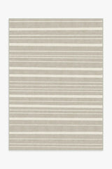 Hudson Stripe Stone Flatwoven Rug
