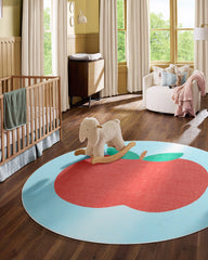 Big Apple Rug, 6' Round