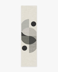 Villette Greyscale Rug by Nina Takesh
