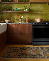 La Joie Natural Multicolor Flatwoven Rug by Architectural Digest