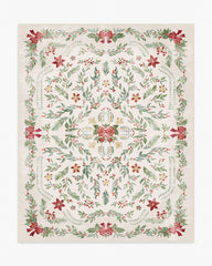 Deck the Halls Cream Multicolor Rug
