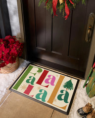 Fa La La Cream Doormat