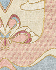 Glinda Upland Soft Pink Rug by Wicked