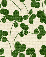 Four Leaf Clover Large Doormat