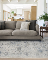 Sarrah Blue Quartz Flatwoven Rug