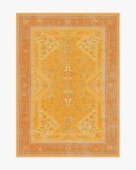 Colorful Loom Mango Flatwoven Rug by Iris Apfel