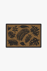 Henri Botanique Black Doormat
