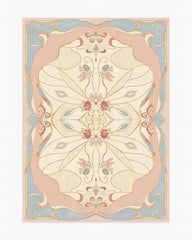 Glinda Upland Soft Pink Rug by Wicked
