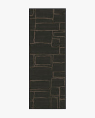Alsace Soft Black Rug by Nina Takesh