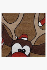 Holiday Reindeer Large Doormat