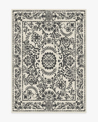 Delphina Black & White Rug