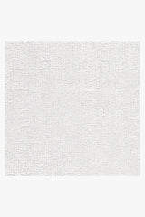 Solid White Bath Mat
