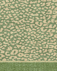 Cheeky Cheetah Green Rug