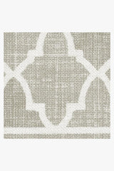 Varia Trellis Stone Outdoor Rug