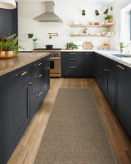 Burlap Solid Sand Re-Jute Rug