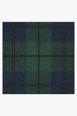 Buffalo Plaid Blackwatch Flatwoven Rug
