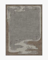 Mushroom Dream Grey Taupe Rug by Architectural Digest