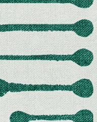 Inkdrop Ivory & Emerald Rug by Jonathan Adler