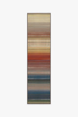 Linear Striped Multicolor Rug