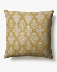 Lauretta Light Ochre Woven Throw Pillow
