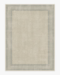 Kairos Ivory & Blue Rug