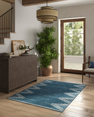 Sloane Blue Flatwoven Rug