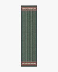 Fruit Stripe Spruce Green Rug by Morris & Co.