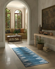 Sloane Blue Flatwoven Rug