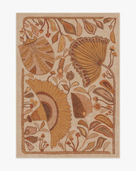 Alice Mellow Yellow Flatwoven Rug by Justina Blakeney