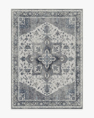 Kira Stone Blue Flatwoven Rug