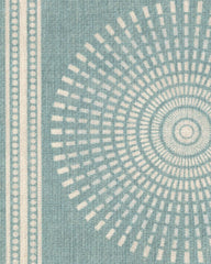 Santorini Blue Flatwoven Rug by Jonathan Adler