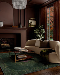 Elphaba's Lair Emerald Rug by Wicked