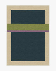 Breakout Teal & Chartreuse Rug by Architectural Digest