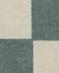 Jaque Checkered Slate Green Flatwoven Rug