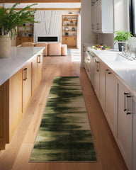 Cassis Olive Flatwoven Rug by Nina Takesh