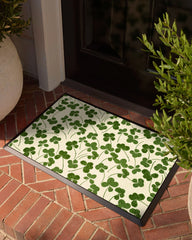 Four-Leaf Clover Doormat