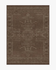 Amira Brown Flatwoven Rug by Martyn Lawrence Bullard
