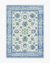 Serena Blue Rug by Mrs. Alice
