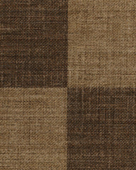 Yates Check Brown Re-Jute Rug by Architectural Digest