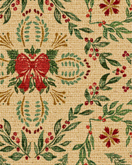 Deck the Halls Natural Doormat