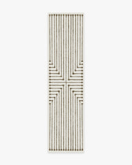Inkdrop Camel & Ivory Rug by Jonathan Adler