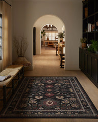 Calabria Black Multicolor Rug
