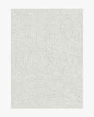 Freestyle Pearl Rug by Keith Haring