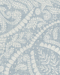 Winter Medallion Dusty Blue Rug