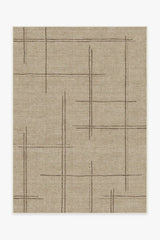 Stellan Latte Brown Flatwoven Rug