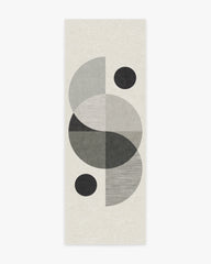 Villette Greyscale Rug by Nina Takesh