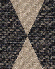 Palazzo Soft Black Re-Jute Rug