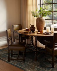 Ophelia Navy & Redwood Flatwoven Rug