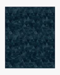 Kavi Mosaic Navy Rug